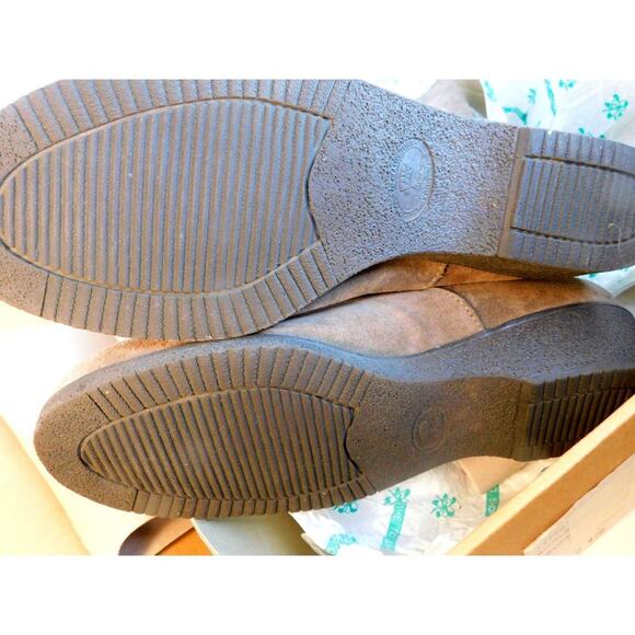 Draper of Glastonbury Ambleside Sheepskin Suede Boot Taupe Brown Size 8.5 - Picture 6 of 9